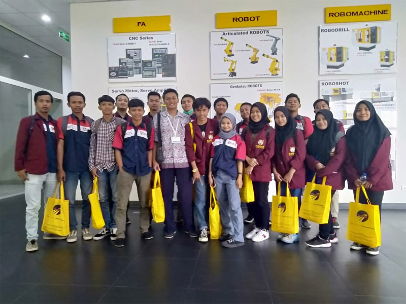 Kunjungan Prodi Teknik Industri Ke PT. FANUC Indonesia Pada Tanggal 10 Oktober 2019
