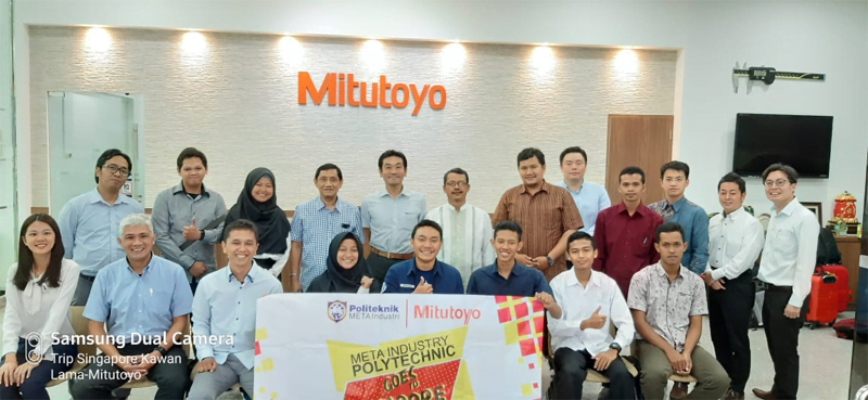 Politeknik Meta Industri Goes To Singapore With Mitutoyo